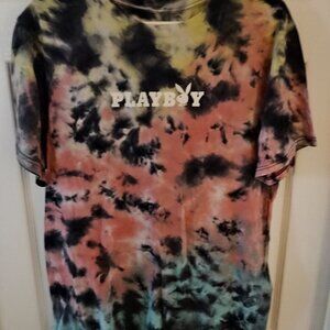 PLAYBOY TYE-DYE  WOMENS TEE